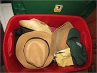 TOTE OF HATS