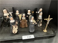 Religious & Nun Figures.