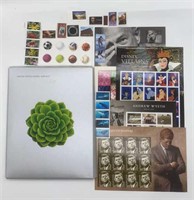 2017 Stamp Yearbook w/ Various Forever Stamps