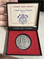 AMERICAS FIRST MEDAL PEWTER COIN