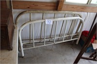 IRON BED FULL SIZE, BOTH RAILS