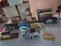 American fire train buildings and accessories in