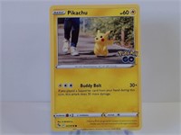 Pokemon Card Rare Pikachu Stamped