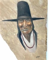 Robert Jenkins (1946-2010) Sandstone Painting