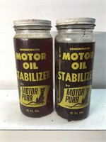 Vintage lot of 2 Motor oil stabilizer bar motor
