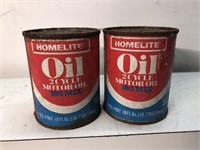 Vintage lot of 2 new old stock Homelite two cycle