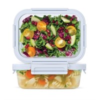 Bentgo 2pc 4.4c Glass Meal Prep Blue Quartz