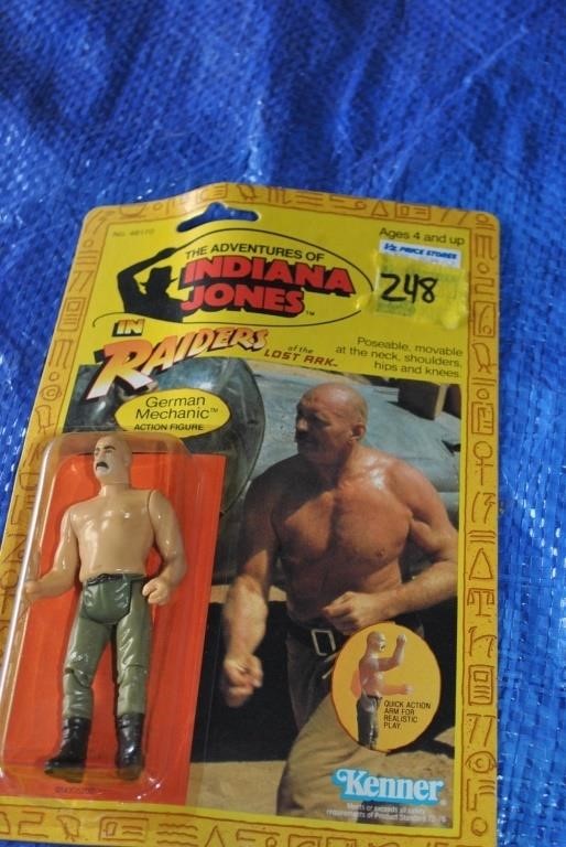 1982 Kenner Indiana Jones German mechanic