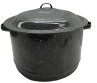Graniteware Pot W / Lid & Canning Kit