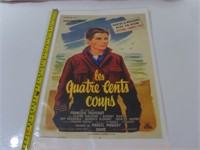 Les Quatre Cents Coups poster