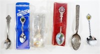 (6) COLLECTIBLE SPOONS / ROLEX, DISNEY,