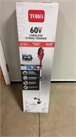 Toro 60V Cordless Trimmer w/ Battery and Charger