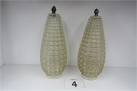 Vintage Cone Light Globes 16"