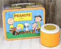 1950's Peanuts Lunchbox w/Thermos