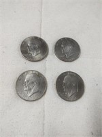 4 Bicentennial Dollars
