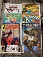 COMICS - VAMPERELLA - HOWARD DUCK - BETTY &