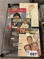 MAGAZINES - THE AMERICAN GIRL - MOTION PICTURE -