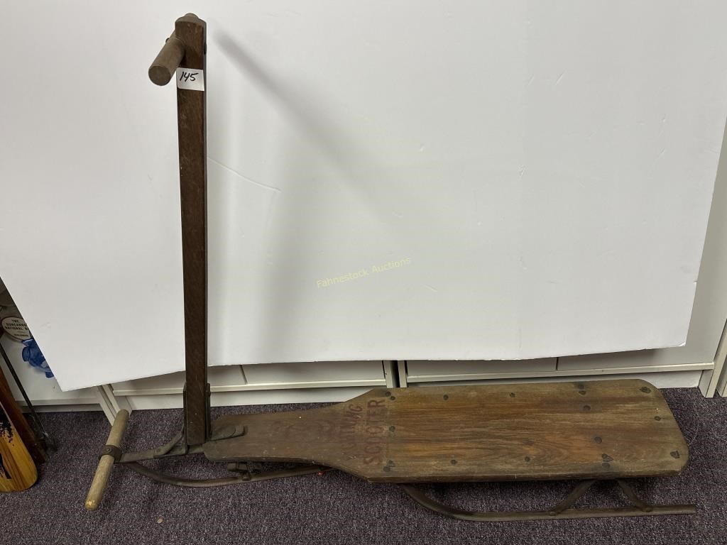 Lightning Scooter runner sled, with handle  39.5"