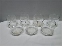 Set 7 juice glasses