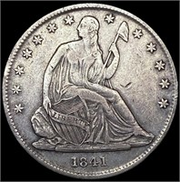 1841-O Seated Liberty Half Dollar LIGHTLY