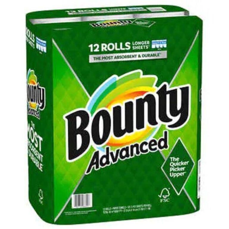 12-Pk Bounty Plus Paper Towels