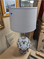 VTG Glass Orb Base Table Lamp