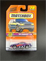Matchbox #75 94 Camaro Z28 in Package