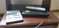 Sony DVD player, remote, lens cleaner