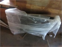 TV - APPROXIMATELY 46", BUBBLE WRAPPED, UNTESTED