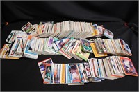 Huge pile of vintage sports cards