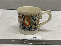 1937 King Edward VIII Coronation Mug