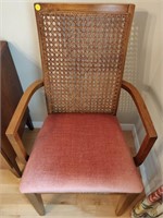 2 Cane Back Chairs