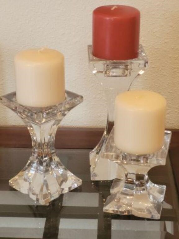 MIKASA CANDLE HOLDERS