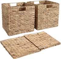 2PK Storage Baskets,Water Hyacinth