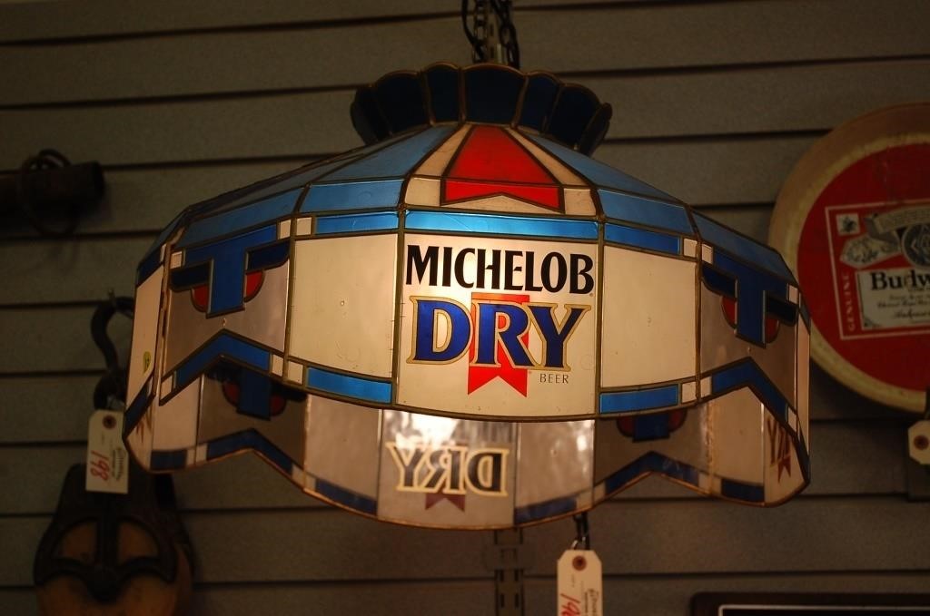 Michelob Dry Beer Bar Light  Plastic