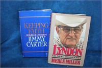 Jimmy Carter & Lyndon Johnson Books