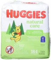 SEALED-Huggies Natural Care Fragrance Free Baby Wi