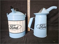 Vintage Ford Oil & Gas Can