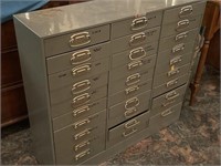 Steel file/tool storage cabinet
