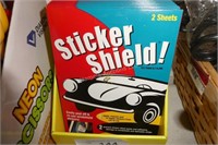 Sticker shields