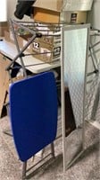 Drying rack, portable ironing board, full length
