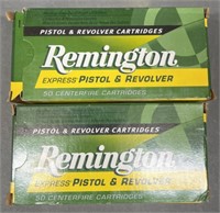 100 rnds Remington .38 Spl +P Ammo