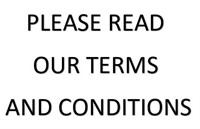 PLEASE READ OUR TERMS AND CONDITIONS