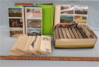 Hundreds of Postcards- In Books & Loose