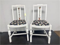 Qty 2 Chairs - Thyme & Chives