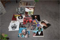 Large Tub of Misc. Albums mostly Rock & Roll