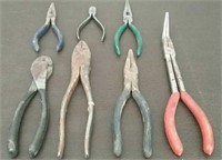 Box-7 Pairs Pliers, Assorted Types
