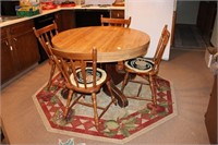 Dinning Table & 4 Chairs Set