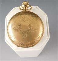 Lot # 4046 - Columbia gold filled pocket watch