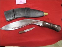 1 no name (made in India) kukri knife 11" w/